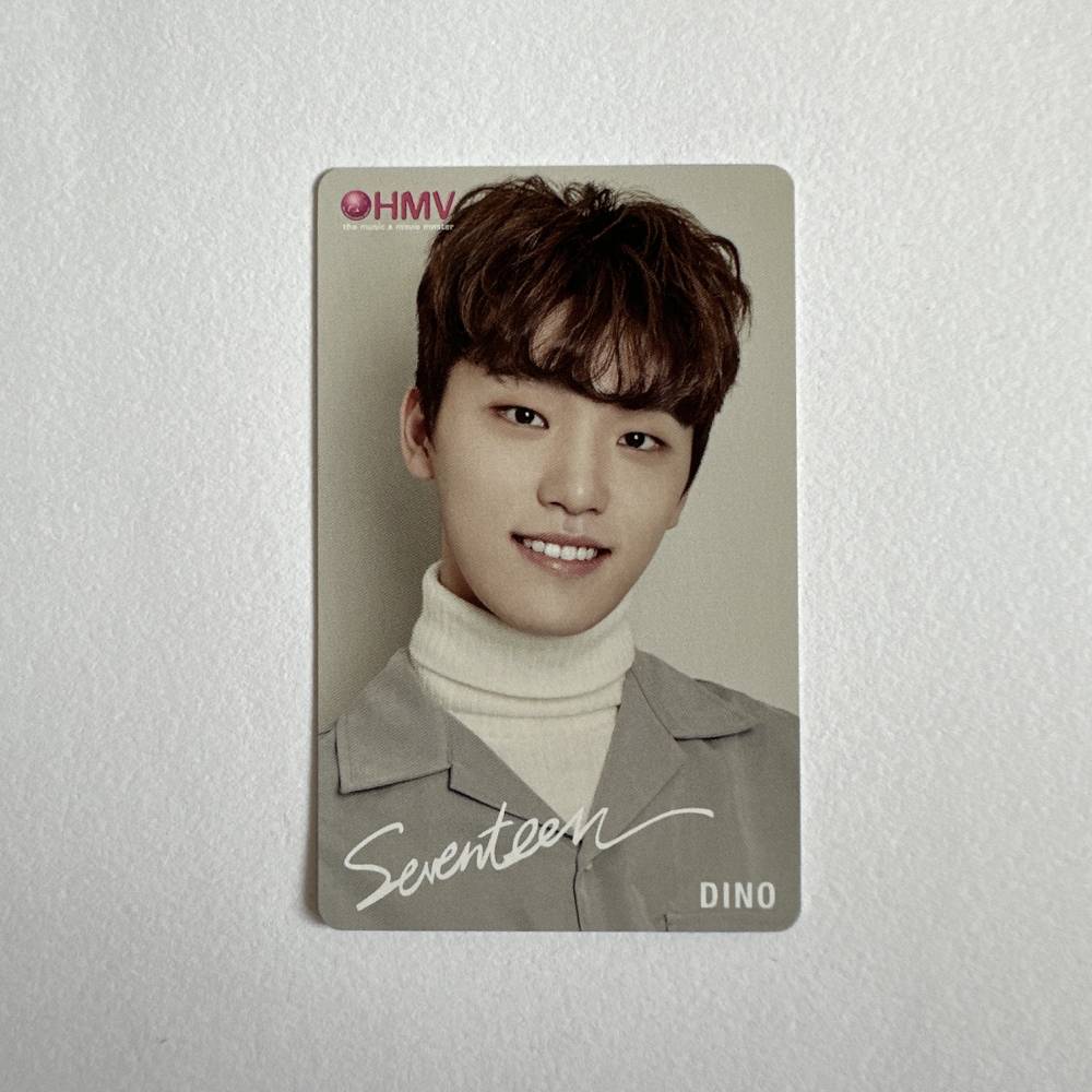 SEVENTEEN 3RD MINI ALBUM 'GOING SEVENTEEN' HMV JAPAN PHOTOCARD - DINO